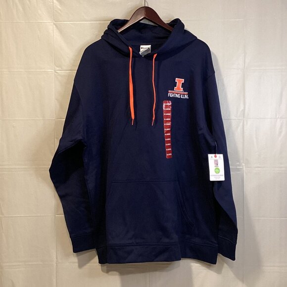 Men's Champion Fighting Illini‎ Hoodie - Picture 1 of 3